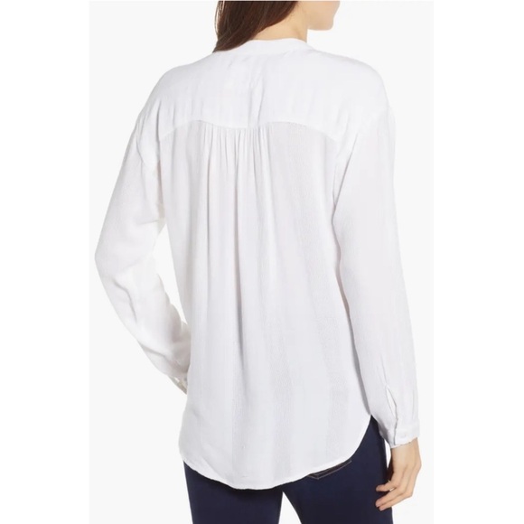 Rails • Eloise Front Button Blouse in White - Picture 2 of 8